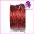 nylon braid rope/nylon rope,red 2mm